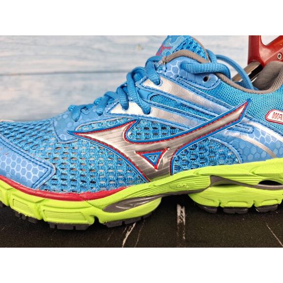Mizuno Wave Inspire Men\'s Blue Green Running Shoes Size 7.5 main image 12